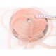 Déstock 90m ruban organza rose largeur 1cm