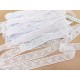 Destock lot 13.6m dentelle guipure fine haute couture largeur 2.3cm