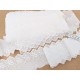 Déstock 13.6m broderie anglaise coton fine largeur 6cm