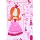 Tissu américain panneau tissu patchwork-princesse rose