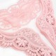 Destock 13 paires appliqué encolure dentelle guipure rose 30x24cm