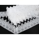 Destock lot 6.7m dentelle guipure fine haute couture largeur 5.5cm