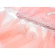 Destock 4.9m dentelle broderie tulle brodé fine haute couture largeur 16.5cm