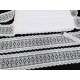 Destock 20m dentelle guipure fine haute couture blanche largeur 5.5cm