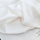 Destock 2.3m tissu coton soyeux extra-doux blanc écrue largeur 159cm 