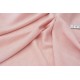 Destock 2.7m tissu viscose damassé doux fluide rose poudré largeur 152cm 