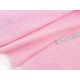Déstock 2m tissu brodé coton lavé épais rose largeur 139cm 