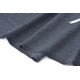 Destock 1.5m tissu laine doux fluide gris chiné largeur 150cm