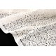Destock 1.5m tissu dentelle coton doux fleuri ivoire largeur 158cm 