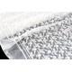 Destock 1.5m tissu dentelle broderie tulle brodé coton doux blanc largeur 128cm 
