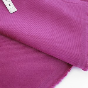 Destock 0.83m tissu velours milleraie coton doux rose prune largeur 149cm