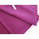Destock 0.83m tissu velours milleraie coton doux rose prune largeur 149cm