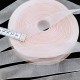 Déstock rouleau de 90m ruban organza rose poudré largeur 26mm