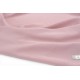 Destock 1.6m tissu gabardine viscose polyester sablé doux fluide rose poudré largeur 148cm 