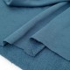 Destock 0.75 m tissu sweat coton fluide bleu fumé très grande largeur 200cm 