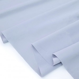 Destock 1.56m tissu lycra sans couture spécial lingerie soyeux fluide gris largeur 158cm