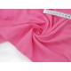 Destock 2m tissu gabardine lin cupro haute couture rose délavé largeur 149cm
