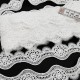 Destock lot 10m dentelle guipure fine haute couture blanche largeur 4cm