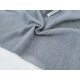 Destock 1.6m tissu velours de laine doux fluide gris largeur 148cm bord taché