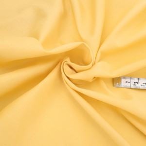 Déstock 3.1m tissu lin japonais soyeux jaune largeur 109cm 