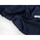 Déstock 1.38m tissu satin de duchess lourd extensible polyester bleu nuit largeur 160cm 
