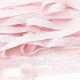 Destock 20m ruban élastique biais américain satiné rose largeur 1.3cm