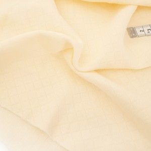 Destock 1.1m tissu matelassé coton extra doux vanille largeur 168cm