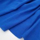 Destock 2.4m tissu crépon coton doux bleu largeur 127cm 