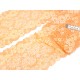 Déstock 6.2m dentelle élastique japonais spécial lingerie haute couture bicolore largeur 15.5cm