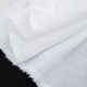 Déstock 3.2m tissu lin soyeux blanc largeur 145cm 