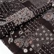 Destock 0.52m tissu japonais crépon coton doux imprimé motif traditionnel largeur 120cm 
