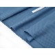 Destock 1.5m tissu jersey coton jacquard lourd doux fluide bleu fumé  largeur 180cm