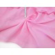 Déstock 3.4m tissu voile de coton extra doux rose largeur 147cm 