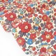 Tissu liberty tana lawn betsy terracotta 0.48m