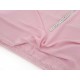Destock 2.1m tissu mousseline polyester soyeux extra-doux rose largeur 155cm
