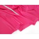 Déstock 1.5m tissu satin polyester lourd fluide rose largeur 148cm 