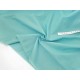 Destock 3.1m tissu popeline coton soyeux turquoise largeur 135cm