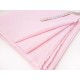 Destock 2.5m tissu voile de coton fin doux rose pâle largeur 148cm 