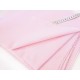 Destock 2.4m tissu voile de coton fin doux rose pâle largeur 148cm 