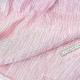 Déstock 1.3m tissu lurex pailleté rose blanc largeur 150cm