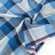 Déstock 1.9m tissu coton tartan écossais carreaux tissés stretch doux largeur 150cm 