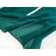 Destock 2.4m tissu mousseline polyester extra doux fluide vert largeur 155cm