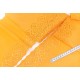 Déstock 2.5m dentelle broderie anglaise coton orange largeur 22cm