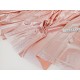 Destock 2m tissu jersey polyester rose brillant soyeux fluide largeur 150cm