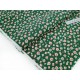 Destock 0.48m tissu batiste coton soyeux motif fleuri largeur 140cm