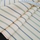 Destock 1.55m tissu japonais jacquard lin coton rayures tissées largeur 102cm