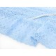 Déstock 5.5m dentelle broderie anglaise coton bleue largeur 16cm