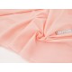 Déstock 1.5m tissu crêpe coton lavé doux rose clair largeur 145cm 
