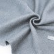 Destock 1.6m tissu velours de laine doux fluide gris largeur 150cm