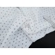 Destock 1m tissu japonais lin souple motif graphique largeur 118cm